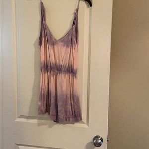 Forever 21 tie dye romper